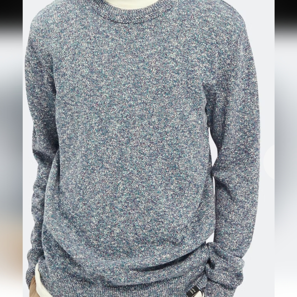 Scotch & Soda NWOT sweater Melange blue/purple/turq size L